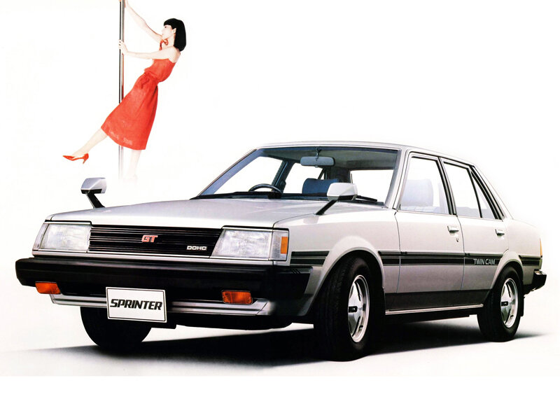 Toyota Sprinter (AE70, KE70, TE71) 4 поколение, рестайлинг, седан (08.1981 - 04.1983)